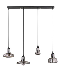 Люстра Boretto Smoke Glass Rectangle