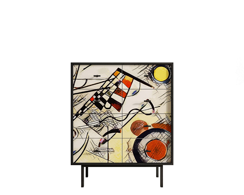 Комод на восемь ящиков "Emerson" by Kandinsky арт EM20/Print_01