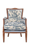 Мягкое полукресло с подлокотниками Tous pattern