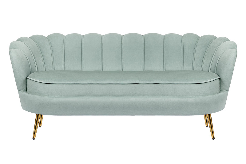 Диван ракушка для гостиниц Pearl Triple Green