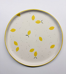Тарелка "Лимонная" диаметр 19см