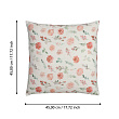420102 Подушка декоративная GEBENG, L450, B450, полиэстер, хлопок, разноцветный №4