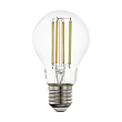 Лампа светодиодная CONNECT А60, 1x6W(E27), 2200-6500К, 806lm, прозрачн №0