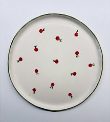 Тарелка "Яблочная" диаметр 19см