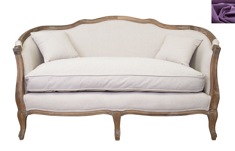 Диван ампир Darcy 2 фиолетовый в Краснодаре Диван ампир Darcy 2 фиолетовый