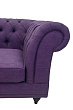 Диван мягкий арт-деко Neylan Purple голубой №2