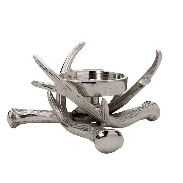 422239 Подсвечник SELISING, L200, B200, H100, алюминий, цвет никель в Краснодаре 422239 Подсвечник SELISING, L200, B200, H100, алюминий, цвет никель