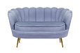 Диван ракушка Pearl Double Blue