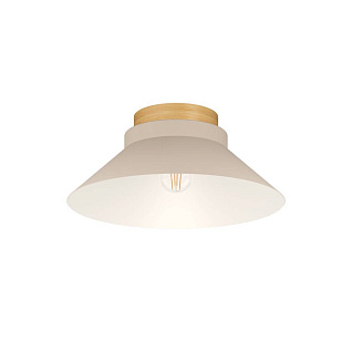 900736 Потолочный светильник MOHARRAS, 1X40W (E27), H160, ?400, дерево, коричневый / сталь, песочный