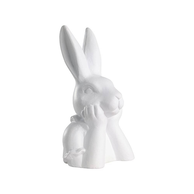 427974 Фигурка Заяц GOPENG, L120, B95, H197, керамика, белый в Краснодаре 427974 Фигурка Заяц GOPENG, L120, B95, H197, керамика, белый