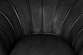 Низкое кресло ракушка Pearl Black V2 №5