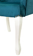 Классическое кресло Deron Blue and White №4