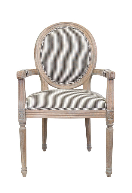 Мягкий стул с подлокотниками Diella Pinstripe в Краснодаре Мягкий стул с подлокотниками Diella Pinstripe