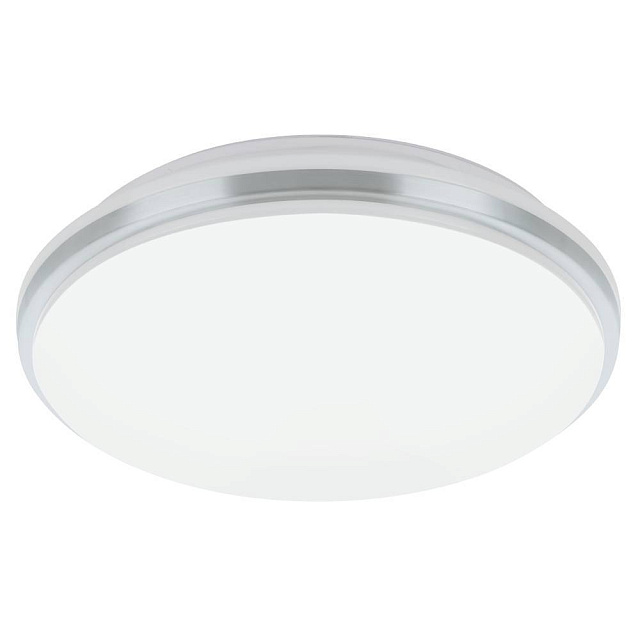 Светодиод настенно-потолочн свет-к PINETTO, 18W(LED), сталь, белый, пластик, белый, хром