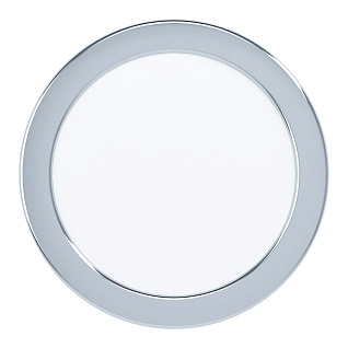 99209 Светодиодный встраиваемый светильник FUEVA 5, 11W (LED), ?166, ET26, IP44, 1350lm, 4000K, сталь