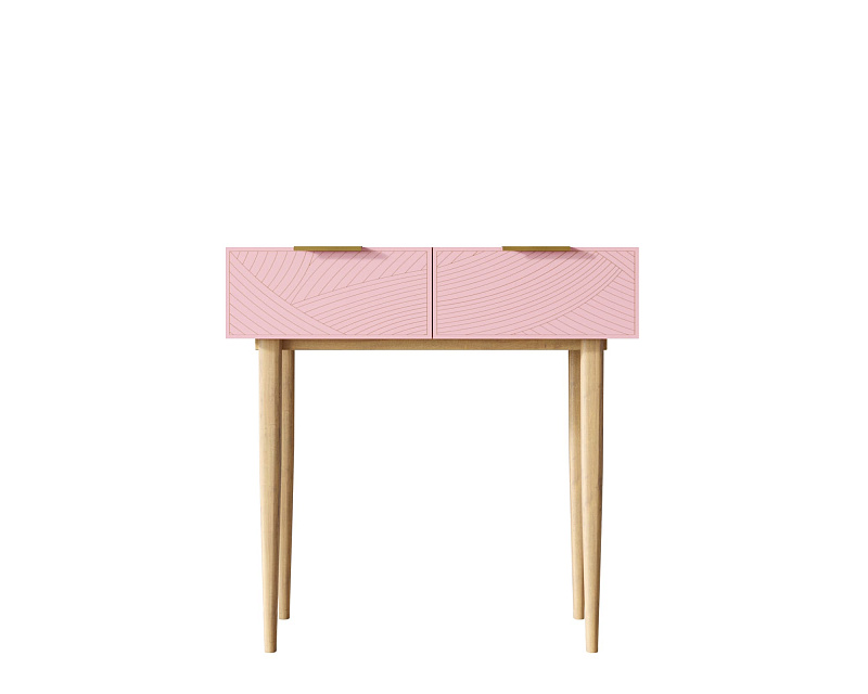 Консоль с двумя ящиками "Line" LN16/GR1/pink