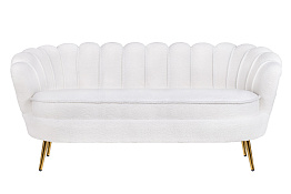 Трехместный диван ракушка для гостиниц Pearl Triple Boucle