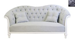 Французский диван Velina цвет серый