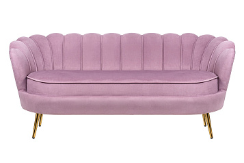 Диван ракушка Pearl Triple Pink