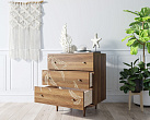 Комод "Boho" 3 ящика с растением арт BH04 №1