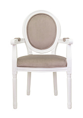 Мягкий стул с подлокотниками Volker Arm Taupe