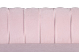 Диван ракушка Pearl Double Pink на черных ножках №5