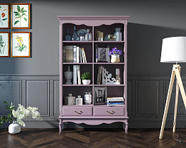 Стеллаж Leontina Lavanda двойной арт GS27/2L