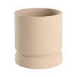 428148 Кашпо PARKENT, H170 глина, песочный №0