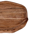 427046 Тарелка декоративная FORLEYET, L300, B270, H25, дерево, натуральный №0