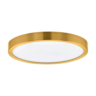 900182 Светодиод Настенно-потолочный светильник FUEVA 5, 20,5W(LED), ?285, 2400lm, 3000K, сталь, латунь бр