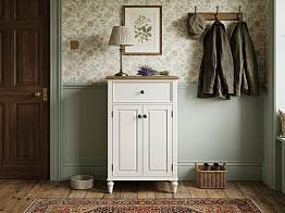 Узкий комод "Одри (Odri)" с дверками арт od2129R