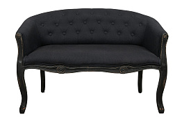 Двухместный дизайнерский диван Kandy Double Black Old в Краснодаре