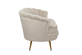 Диван ракушка для гостиниц Pearl Triple Taupe №2