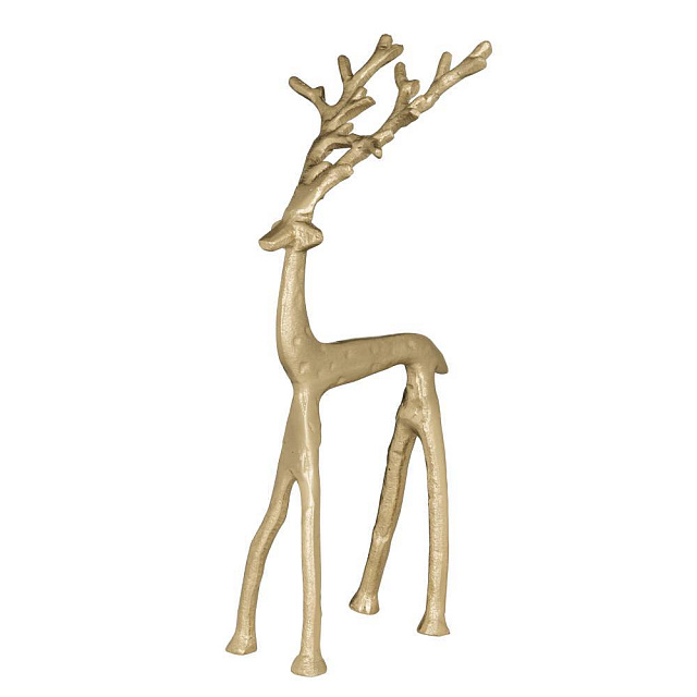 427593 Фигурка Олень KUROLINO L110, B97, H255 алюминий, медный в Краснодаре 427593 Фигурка Олень KUROLINO L110, B97, H255 алюминий, медный