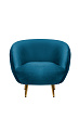 Мягкое кресло для гостиниц Small Benee Izumrud №1