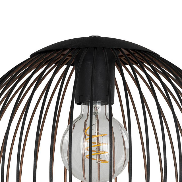 901868 Подвес ALMANZORA, 1X60W(E27), сталь, черный, медный в Краснодаре 901868 Подвес ALMANZORA, 1X60W(E27), сталь, черный, медный