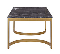 Журнальный столик прямоугольный Aron Marble-Gd №2