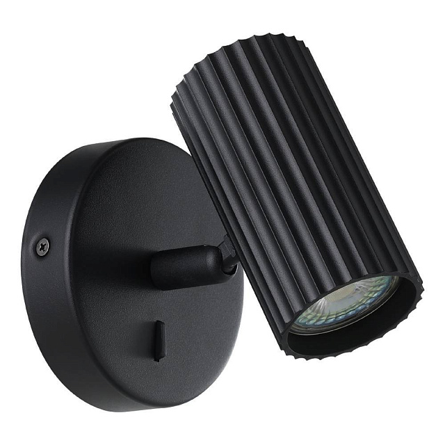 902031 Спот PORTILLO, 1X5W(GU10), алюминий, сталь, черный в Краснодаре 902031 Спот PORTILLO, 1X5W(GU10), алюминий, сталь, черный