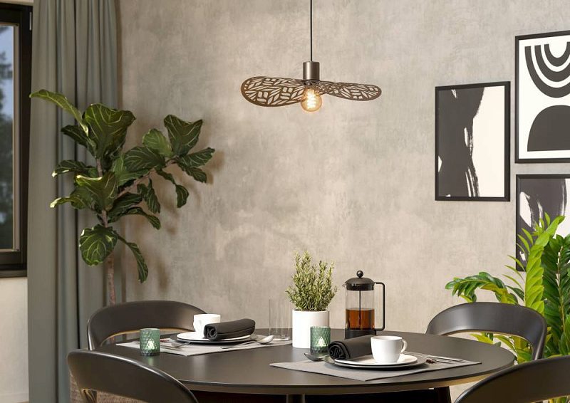 44124 Подвес SWABY, 1X60W(E27), сталь, бронзовый в Краснодаре 44124 Подвес SWABY, 1X60W(E27), сталь, бронзовый