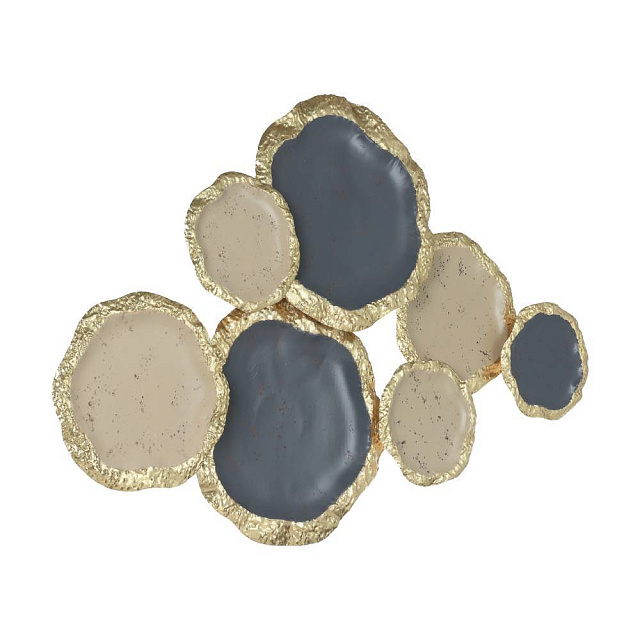 426029 Декоративное панно BUGRINO, 1213х800, металл, золотой, серый, бежевый в Краснодаре 426029 Декоративное панно BUGRINO, 1213х800, металл, золотой, серый, бежевый