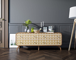 Комод "Ellipse print" c принтом 1 арт EL01/Print_1