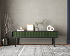 Консоль с двумя ящиками "Emerson" арт EM23/green/L №3