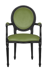 Мягкий стул с подлокотниками Delo Kora Arm Green в Краснодаре