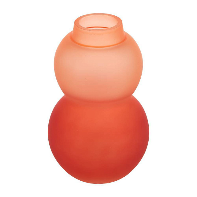 421352 Ваза декоративная BEVATO, H225, ?140, стекло, красный, розовый сатиновый в Краснодаре 421352 Ваза декоративная BEVATO, H225, ?140, стекло, красный, розовый сатиновый