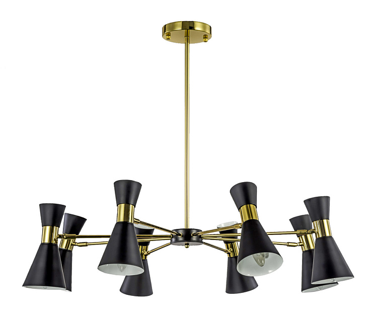 Люстра Elisium 8 Black