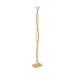 901107 Светодиодный торшер LASANA 4, 36W(LED), H1430, сталь, алюминий, светло-коричн/ пластик, белый, 3000K, 4700lm