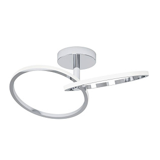 902145 Светодиодный настенно-потолочный светильник с регулировкой цветовой температуры CONGIUNTI, 12W(LED), 2700K, 4000K, 6500K, 1500lm, сталь, хром,