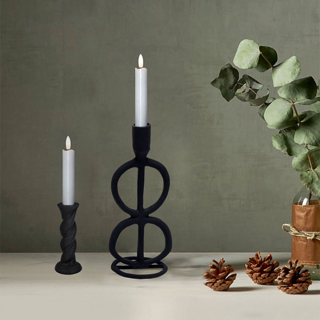 422017 Подсвечник JELLICOE, B140, ?55, алюминий, черный в Краснодаре 422017 Подсвечник JELLICOE, B140, ?55, алюминий, черный