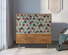 Комод "Berber" большой 26принт арт BB29/Print_26