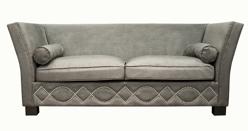 Диван арт-деко Volte цвет серый в Краснодаре Диван арт-деко Volte цвет серый